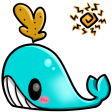 A little whale done up by Alii for DesertWhale