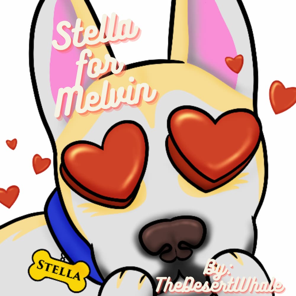 An Emote of Melvin's dog Stella